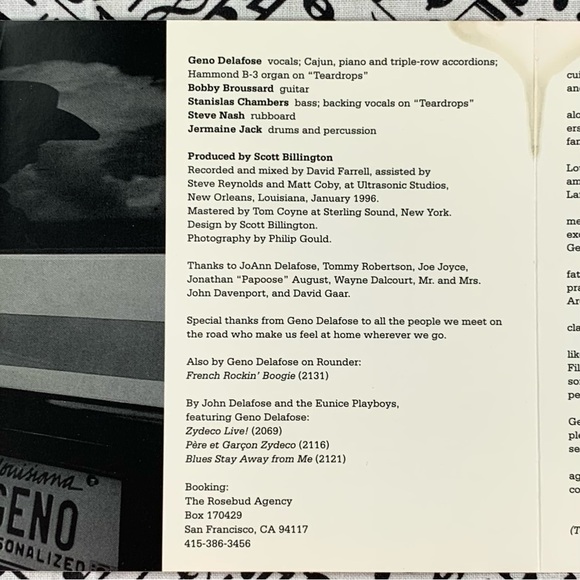 Geno Delafose CD. - Picture 7 of 11